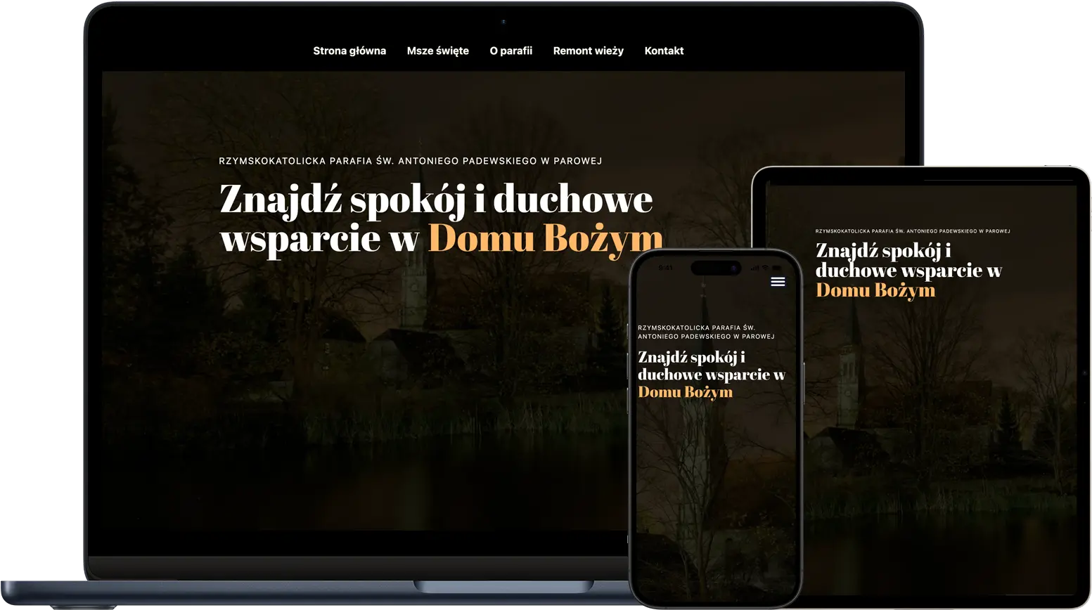 Parafia w Parowej screenshot