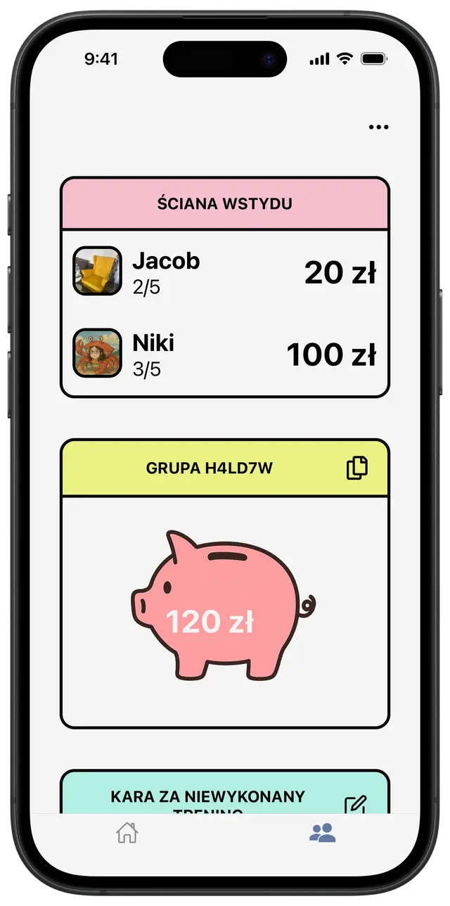group screen
