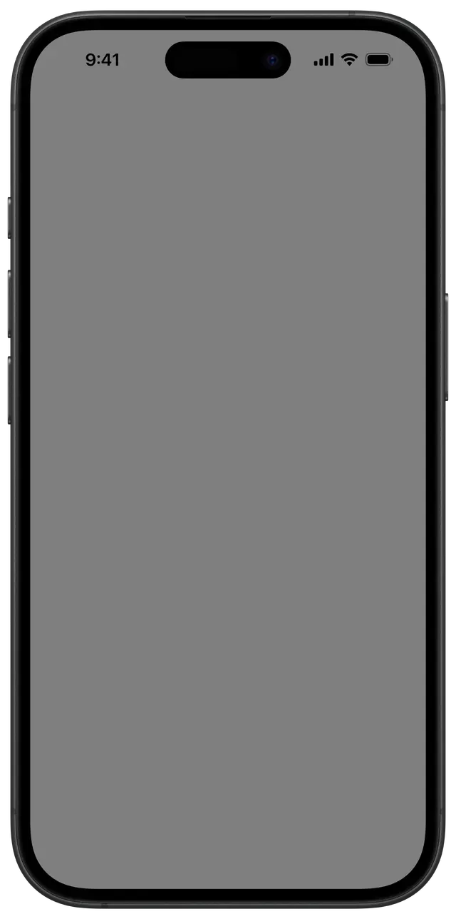 home screen